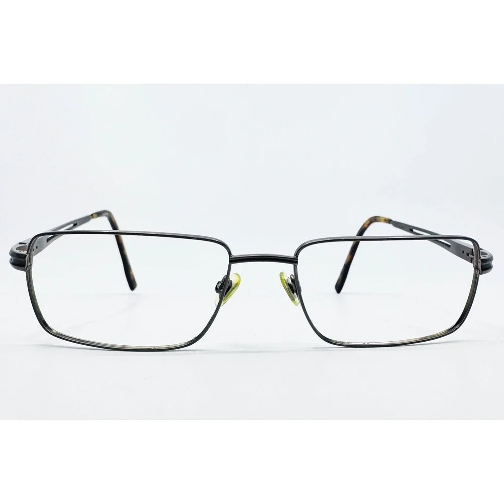 Ducks Unlimited Big River Eyeglasses Mens Brown Metal Rectangle 57-18-145